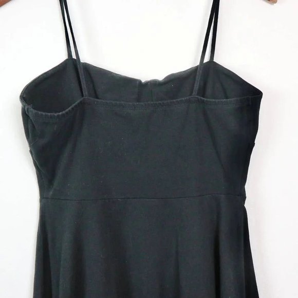 ASOS Size 6 Mini Dress Sweetheart Corset Style Spaghetti Strap Black - Picture 4 of 5